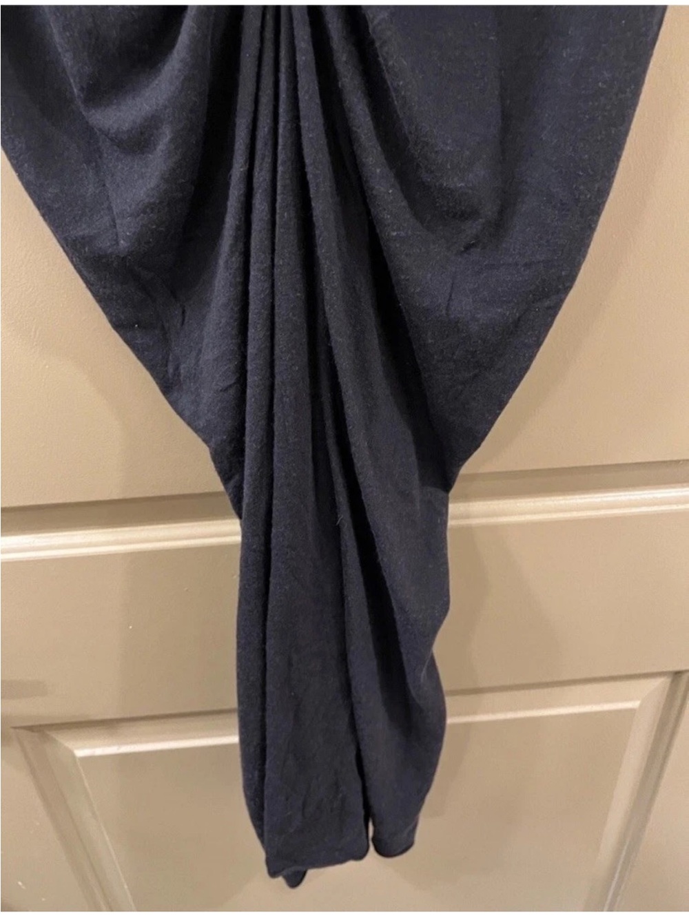 Rick Owens Black Ruched Maxi Skirt - Picture 3 of 11